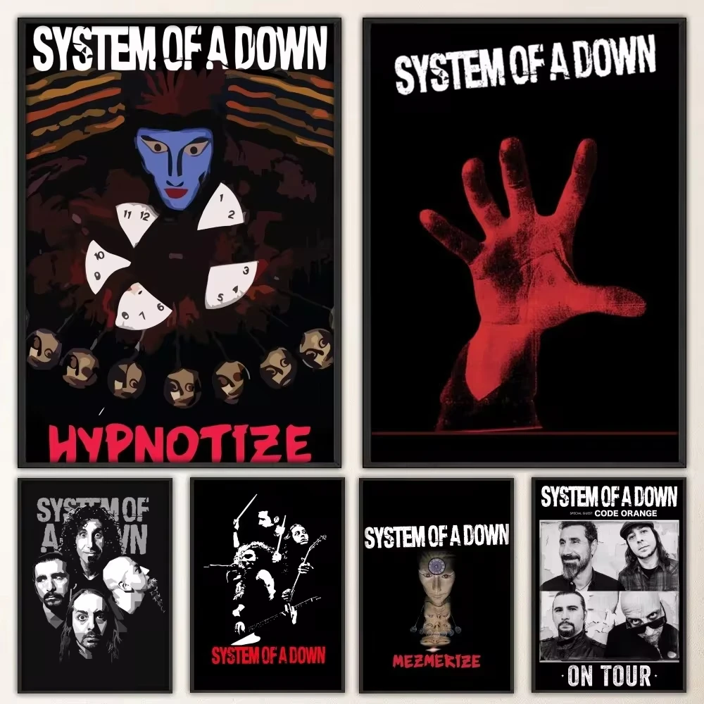 Photography By - System of a Down Band Poster