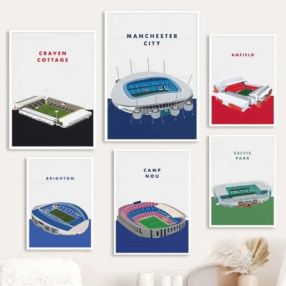 Photography Types - Sports Venue Canvas Painting Football Field