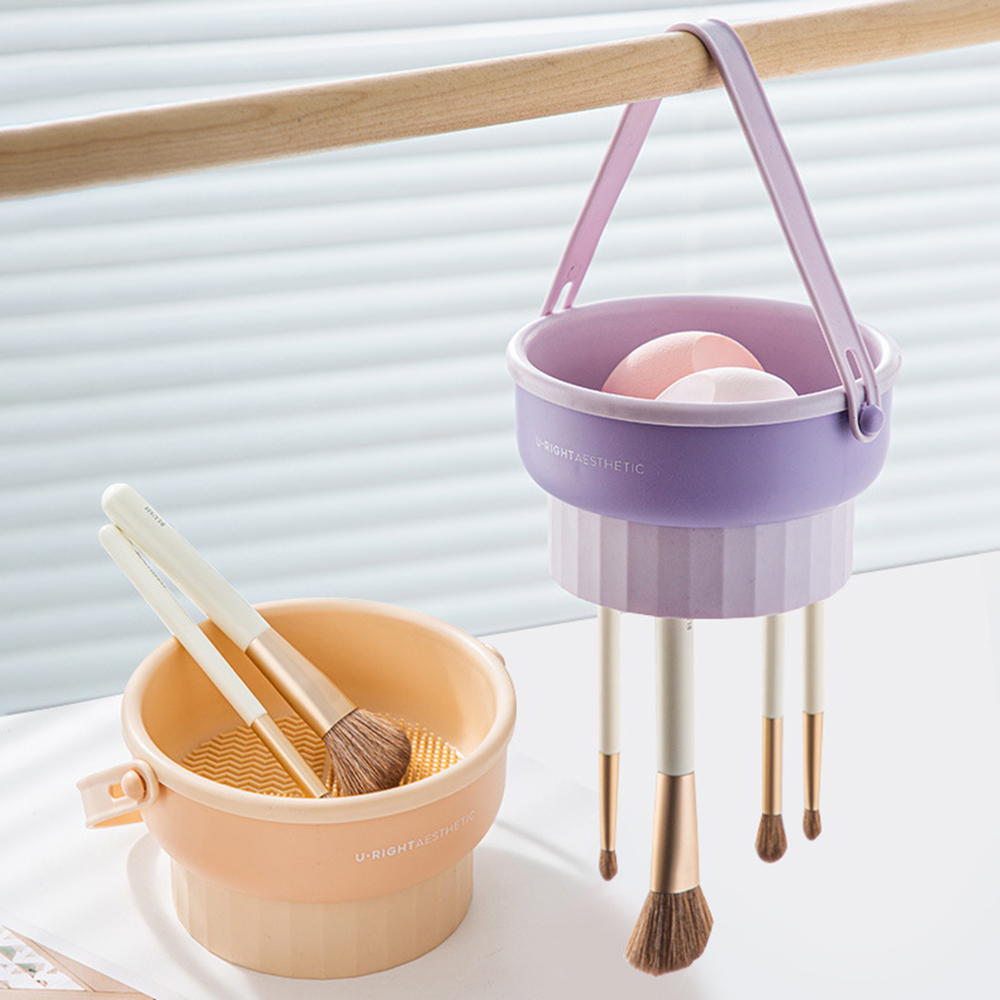 Beauty Dish Softbox - Makeup Brush Cleaning Bucket Washing And