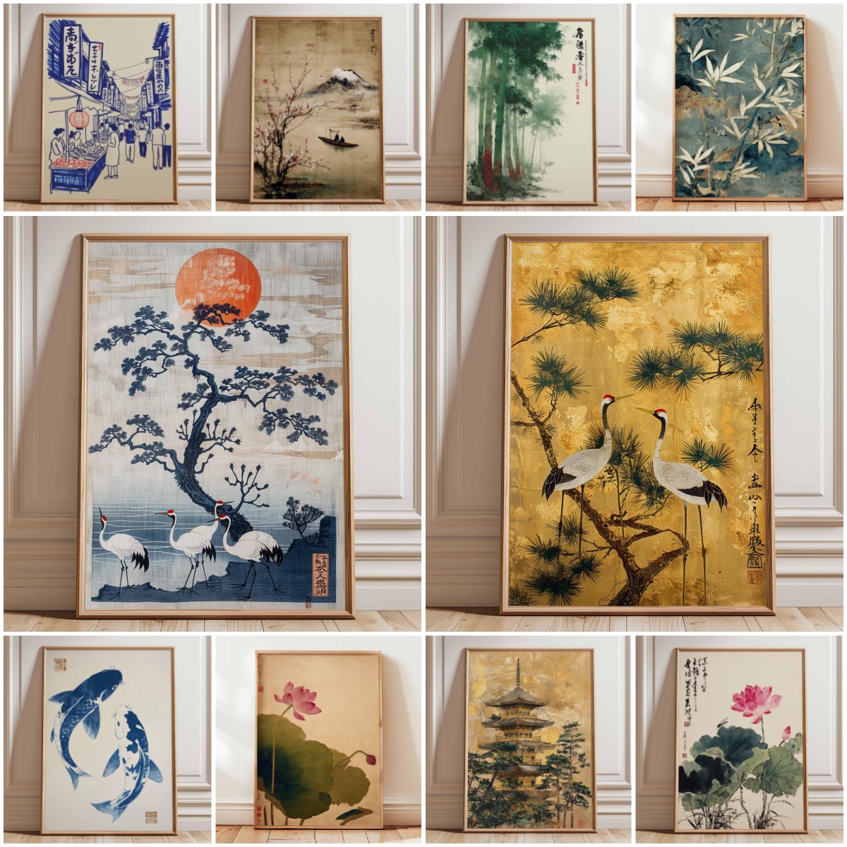 Photography Hobby - Japanese Red Sun and Pine Tree