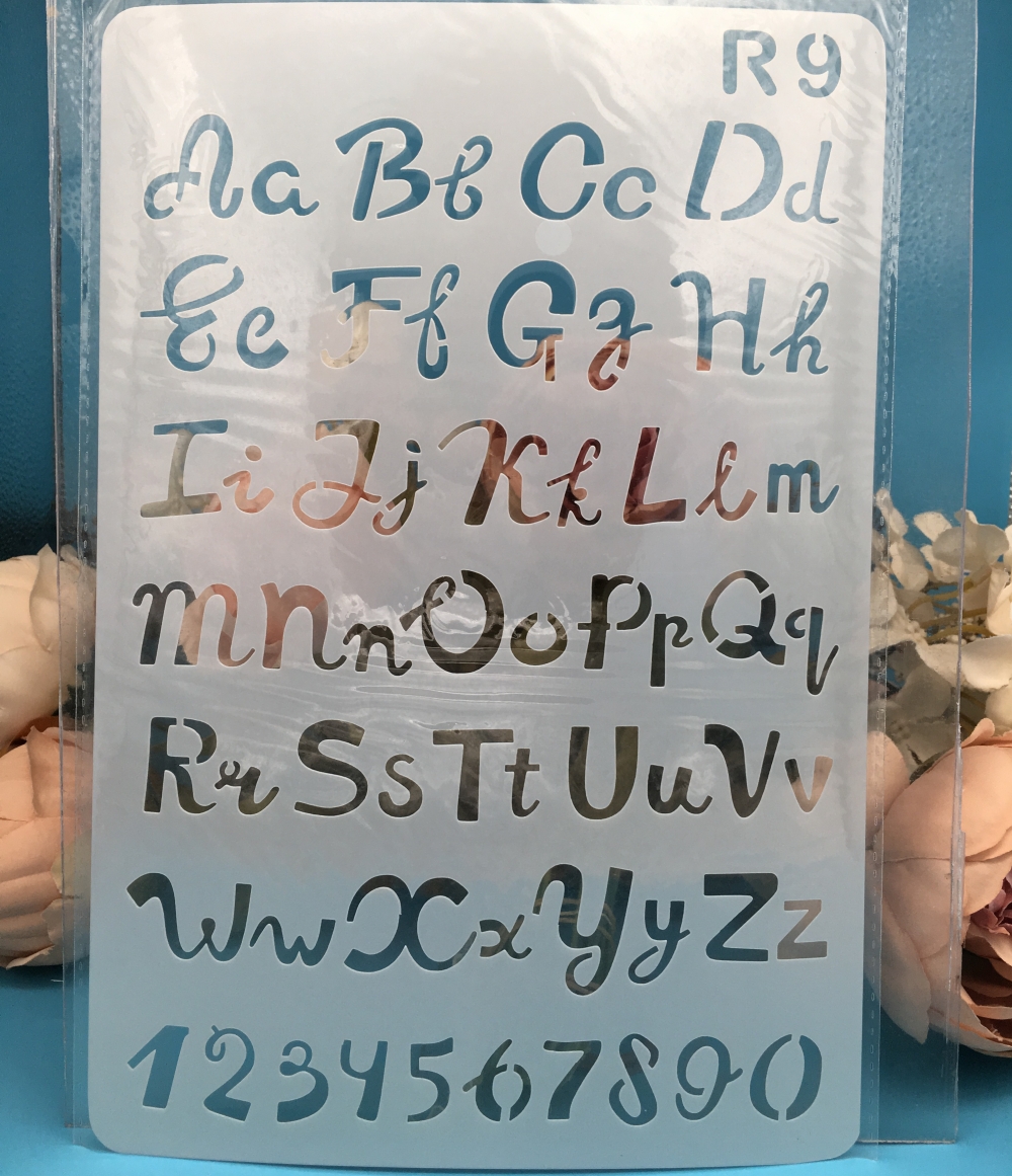 Photography Font - 26cm Alphabet Letters DIY Craft Layering