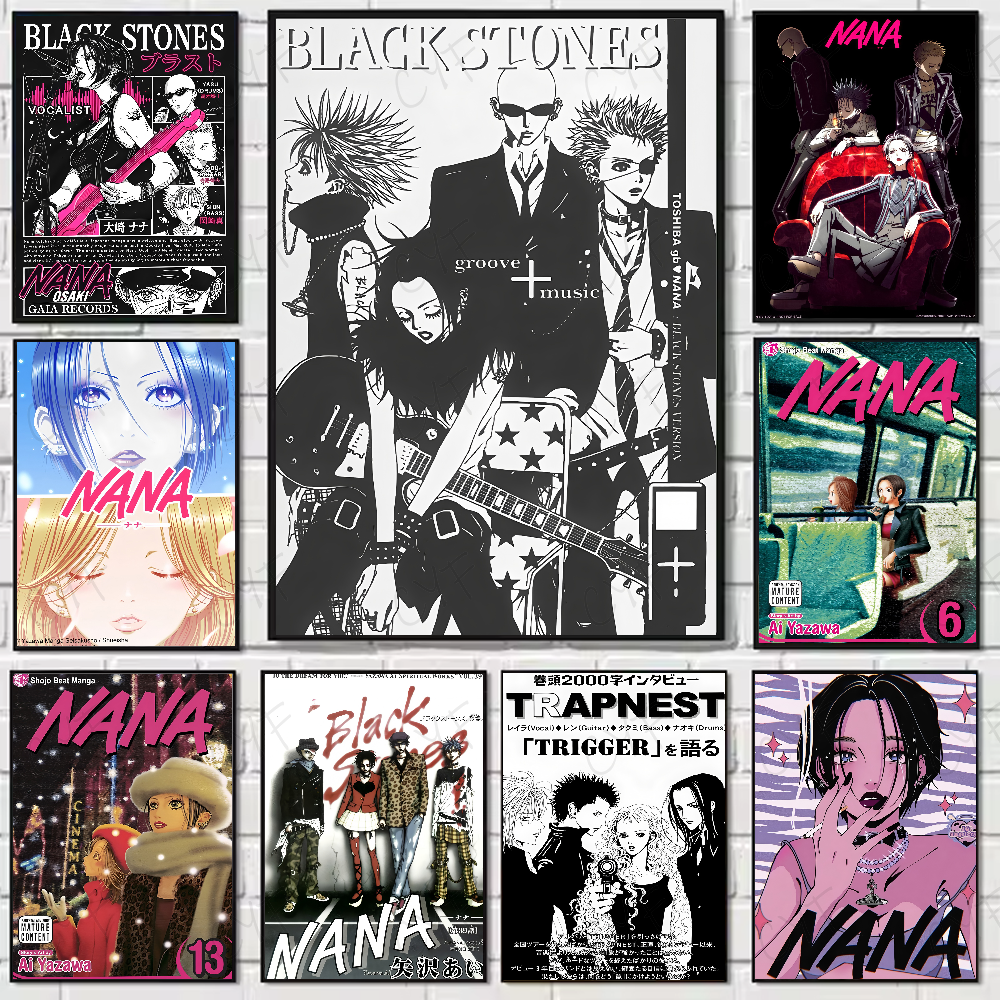Photography By - Anime N-NANA Shoujo Manga Poster Waterproof