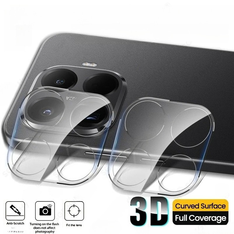 Photography Kit Xiaomi 15T Pro - 2Pcs 9H Curved Camera Protector For