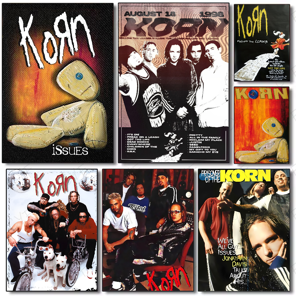 Photography By - Korn Rock Band Music Poster HD