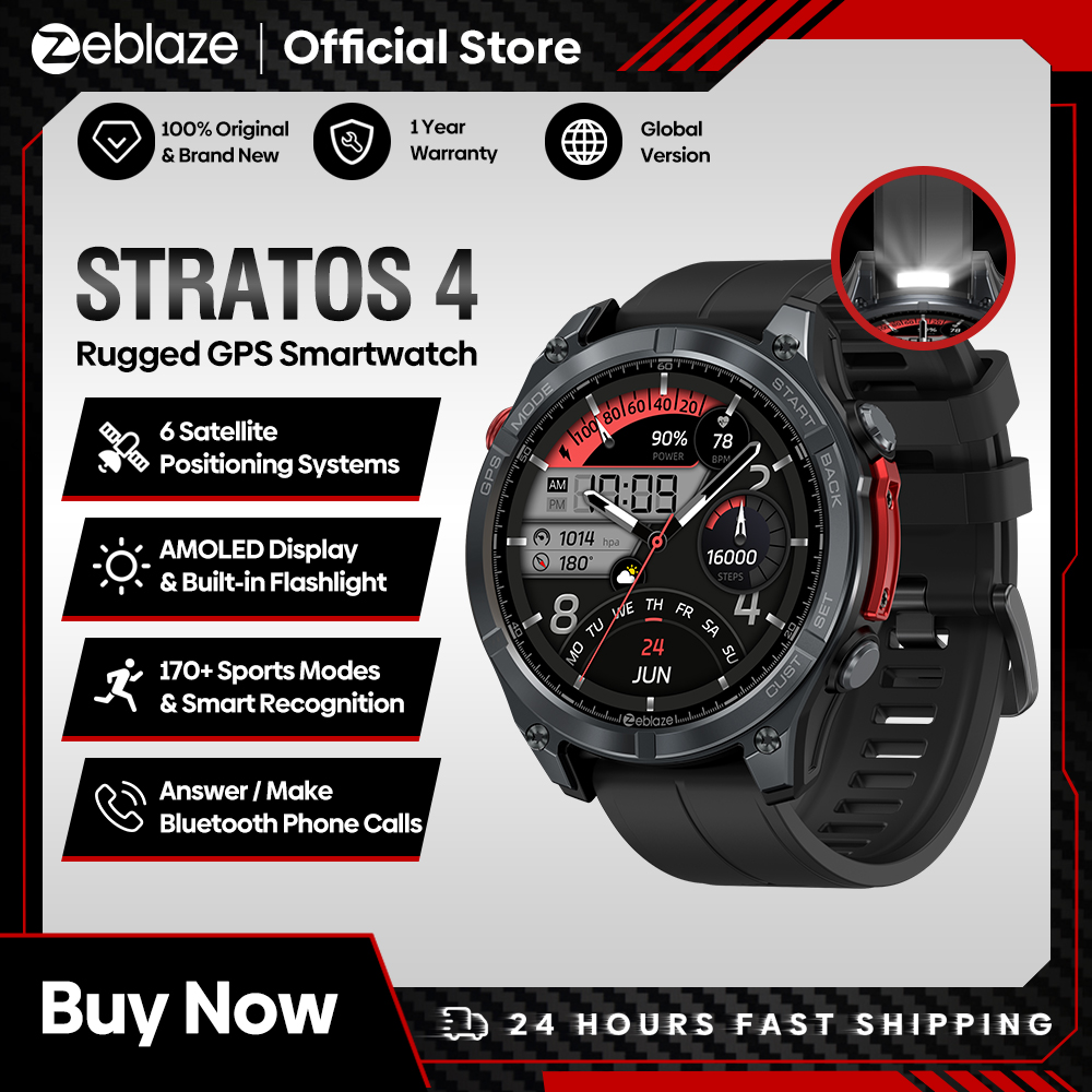 Intervalometer Timer - NEW Zeblaze Stratos 4 GPS Smart