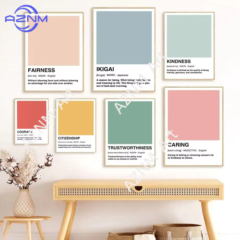 Photography Yellow - Pantone Colorful Dictionary Wall Art Prints
