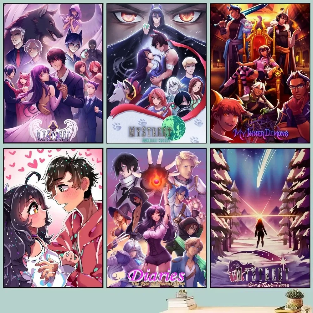 Photography Hobby - Game Aphmau Aesthetic Poster Self-adhesive Art