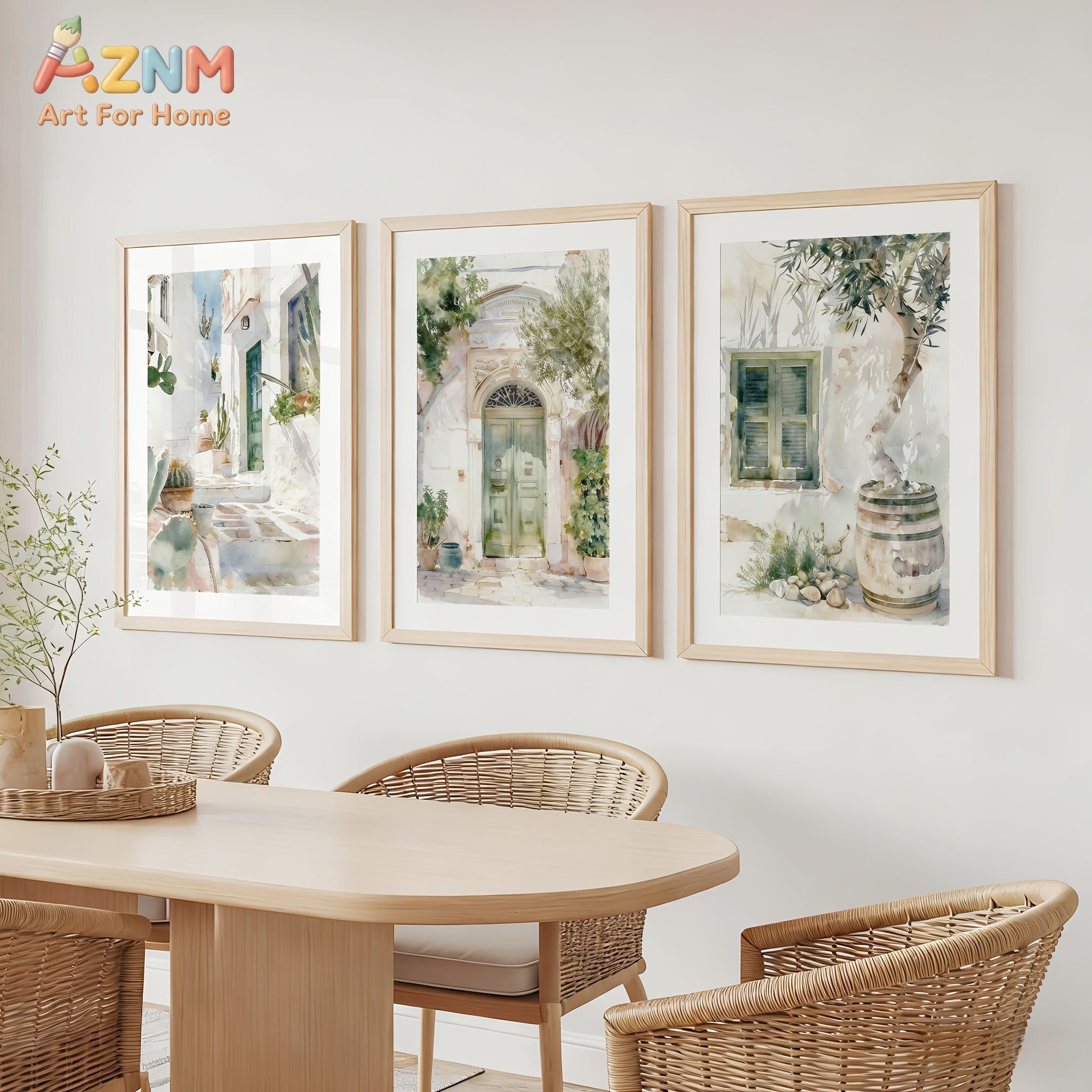 AZNM Watercolor Mediterranean  - Photography Angle recension och pris