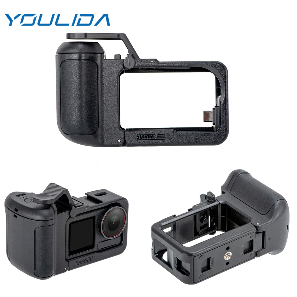 For DJI Action 5 Pro Extension - Camera Battery Grip recension och pris