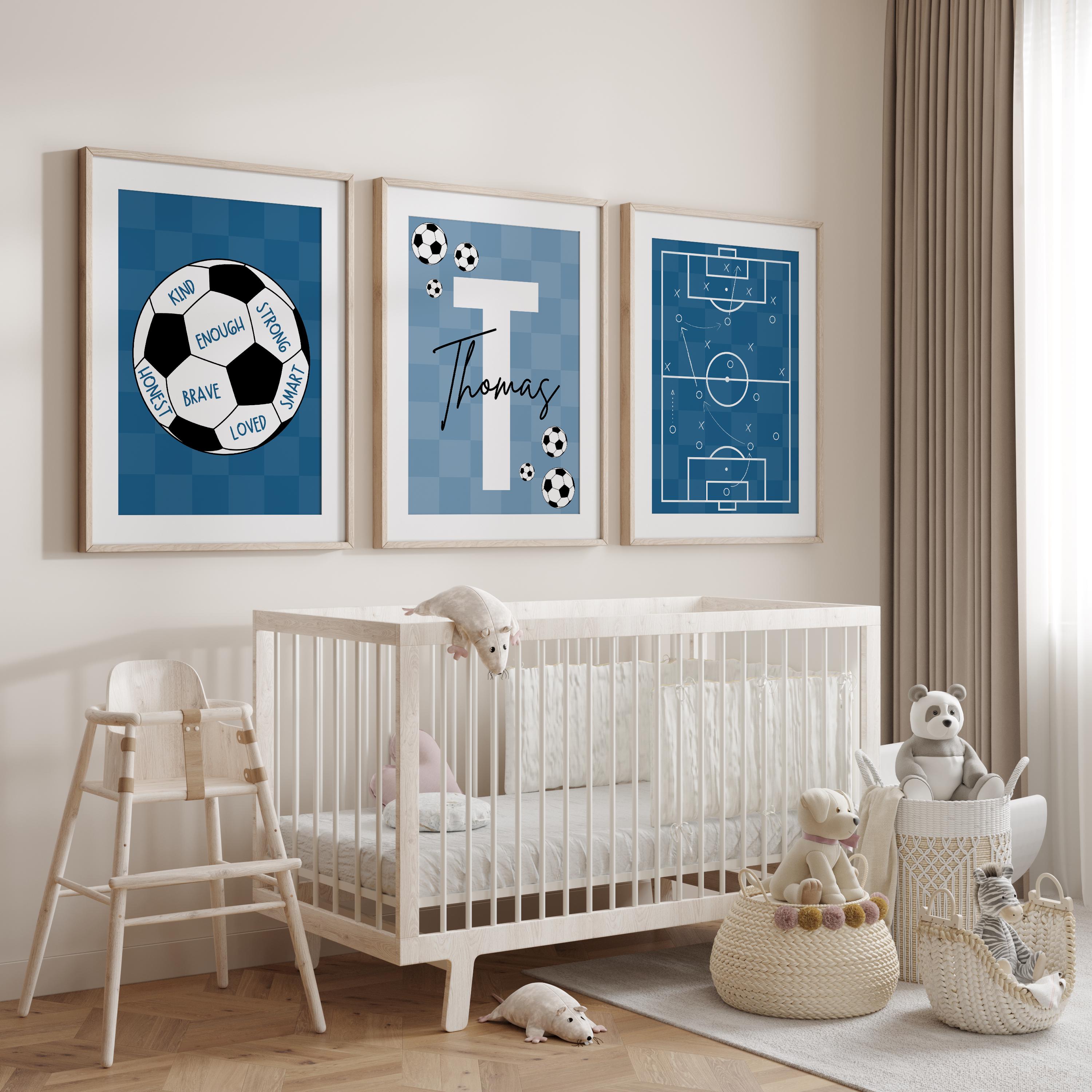 Custom Soccer Wall Art Set Aff - Photography Course recension och pris