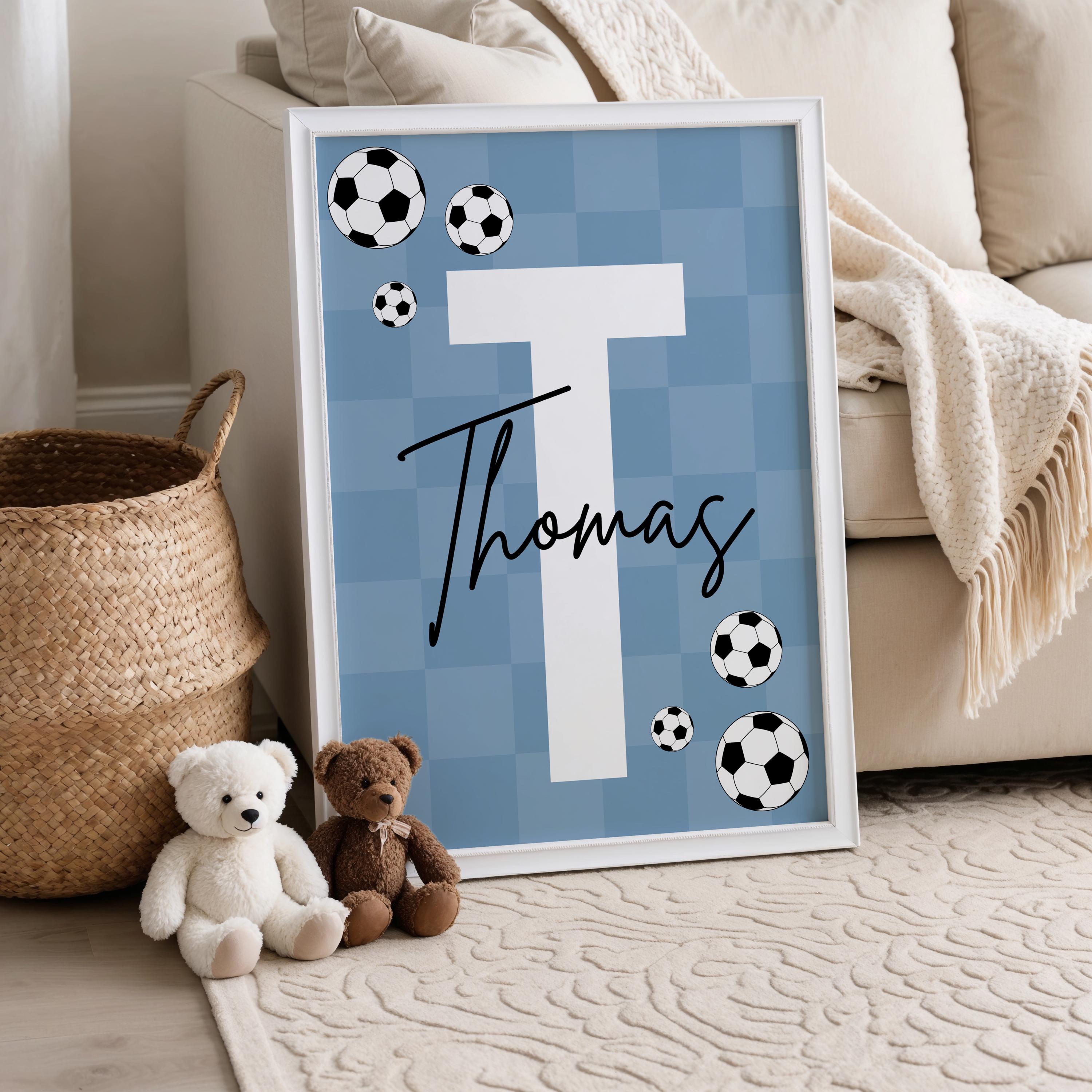 Custom Soccer Wall Art Set Aff - Photography Course recension och pris