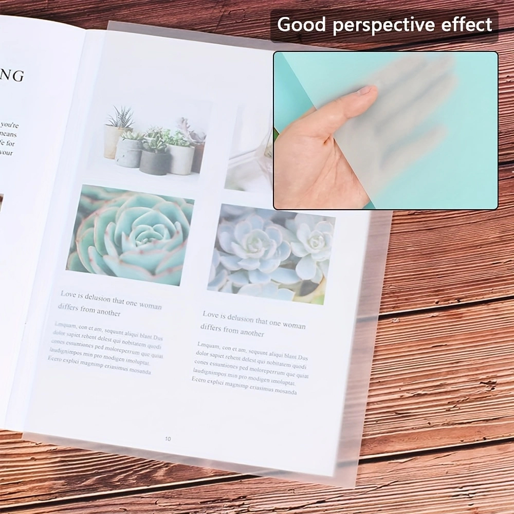 50 Sheet A6/A4 Translucent Tra - Photography Types recension och pris