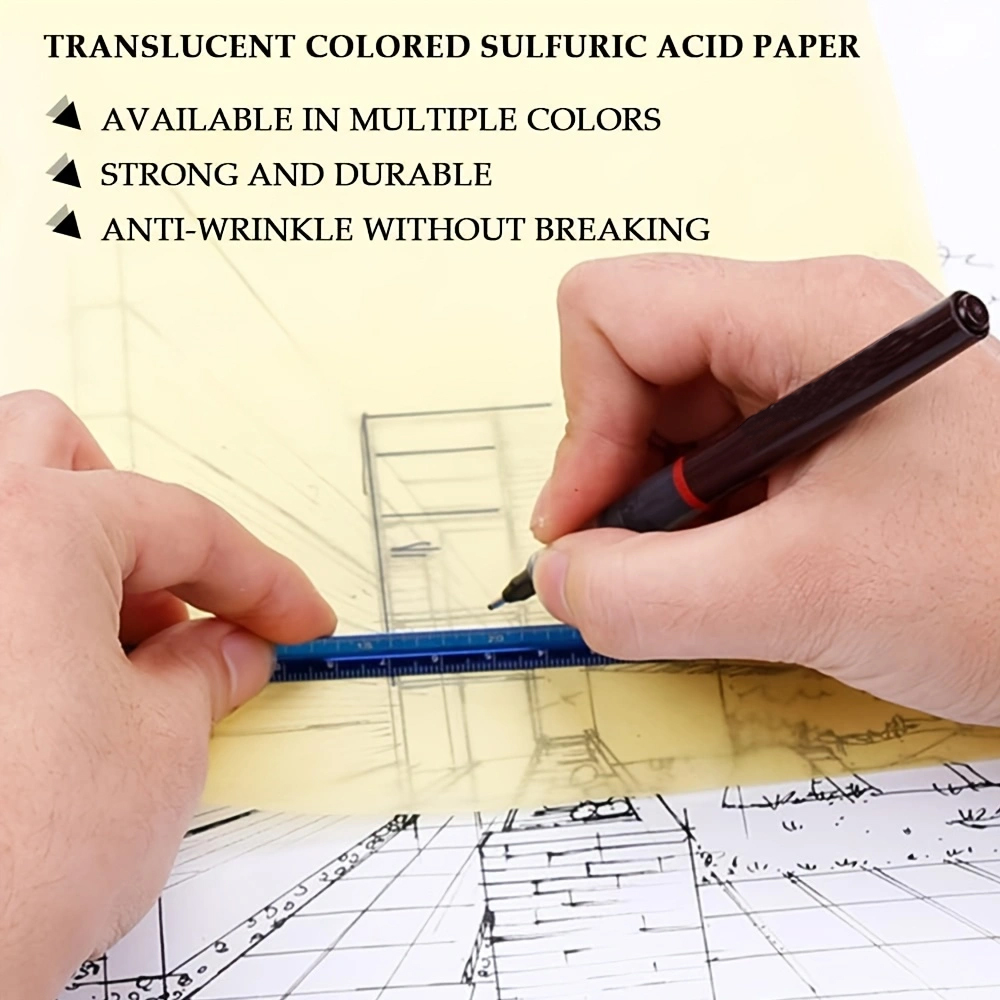 50 Sheet A6/A4 Translucent Tra - Photography Types recension och pris