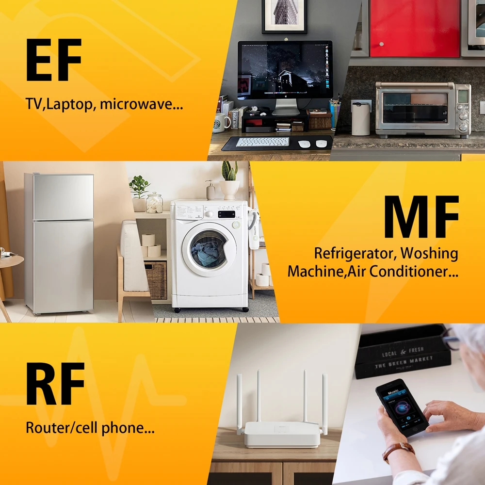 3in1 EMF Meter Electric Field  - Intervalometer Timer recension och pris