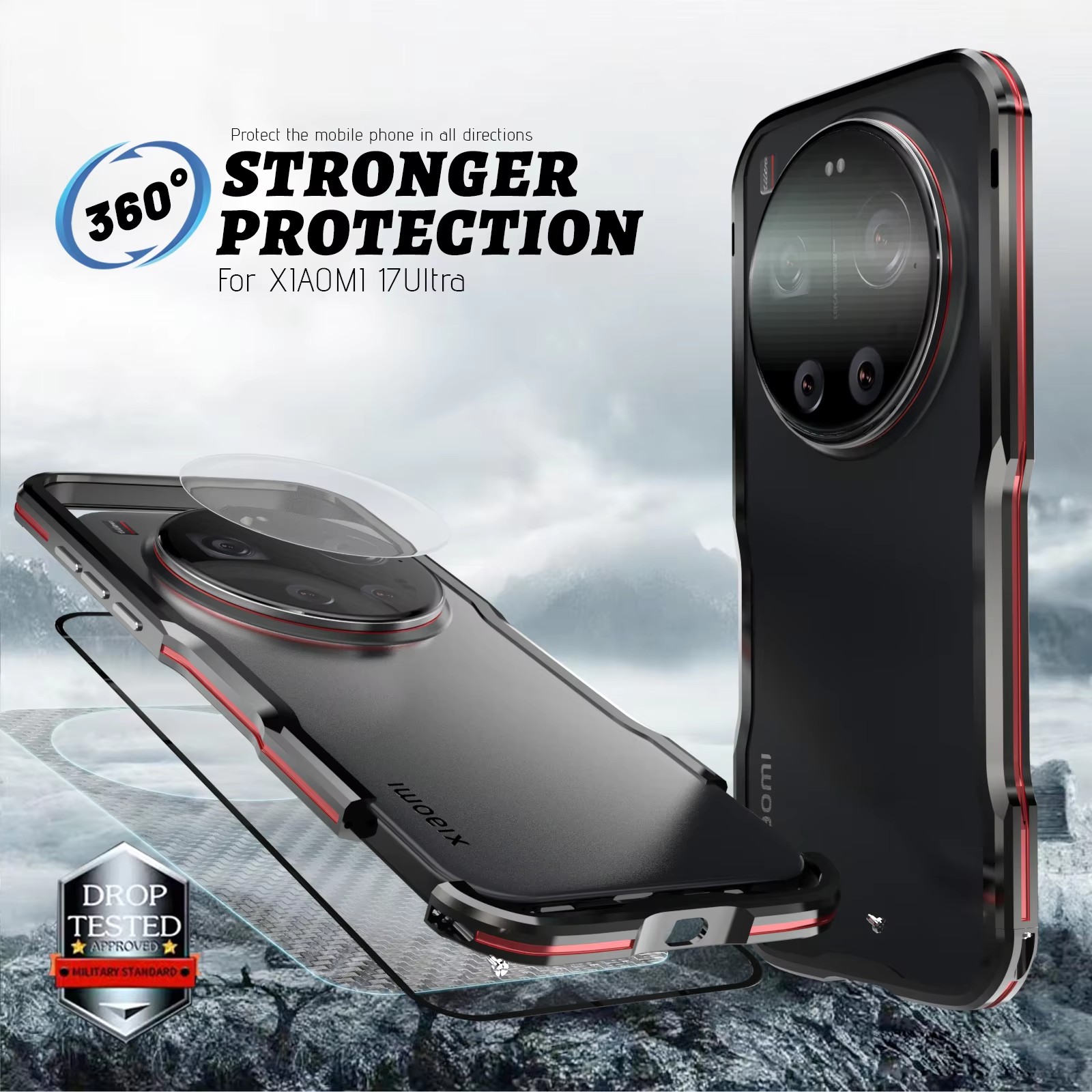 High quality Metal Bumper Fram - Photography Xiaomi 15 Ultra recension och pris
