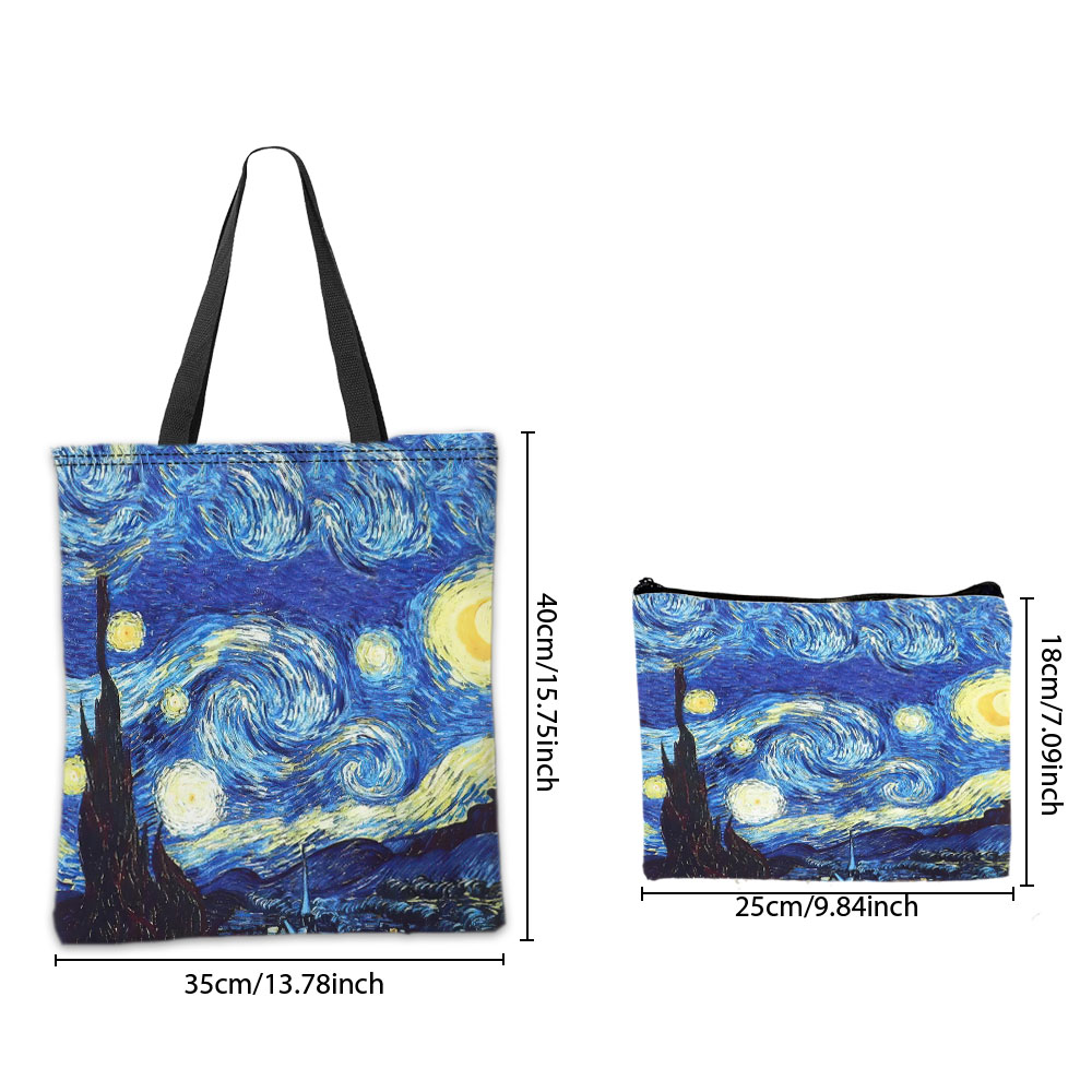 Van Gogh Series Tote Bag Cosme - Photography By recension och pris