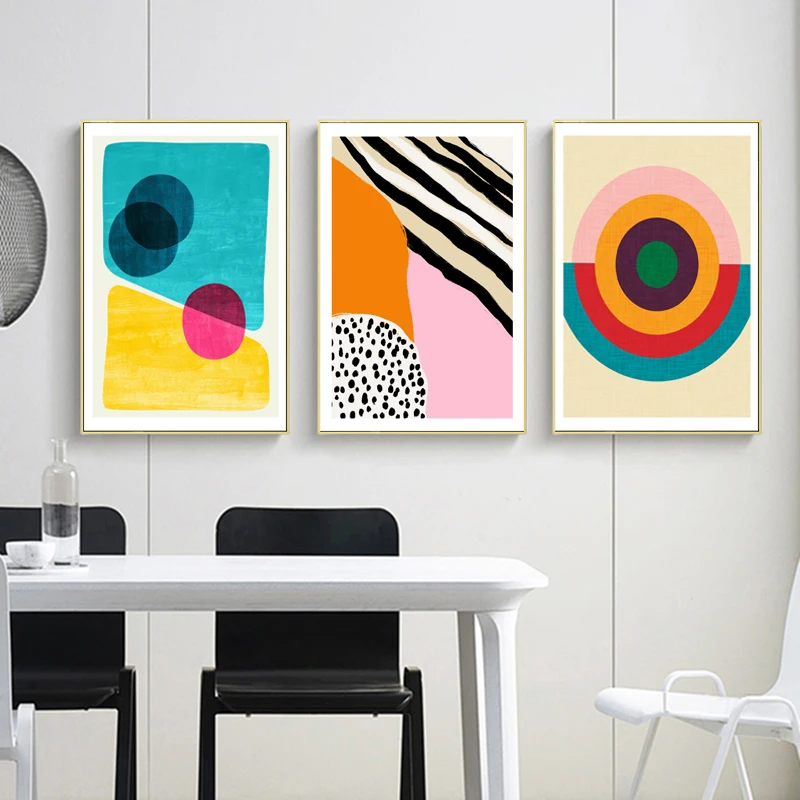 Colorful Abstract Geometry Can - Photography Types recension och pris