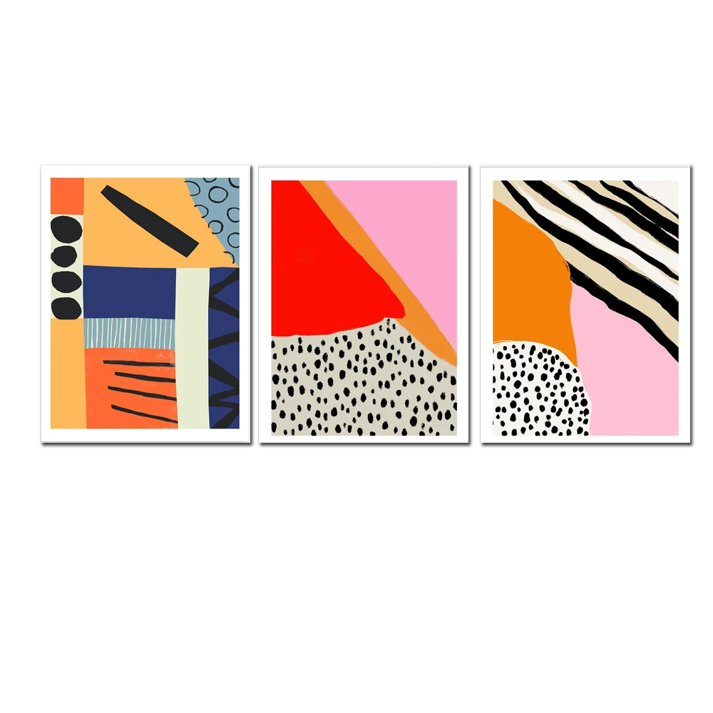 Colorful Abstract Geometry Can - Photography Types recension och pris