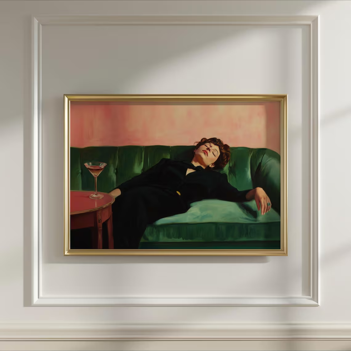 Woman on Couch with Martini |  - Photography Hobby recension och pris