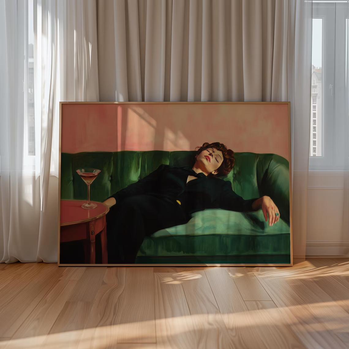 Woman on Couch with Martini |  - Photography Hobby recension och pris