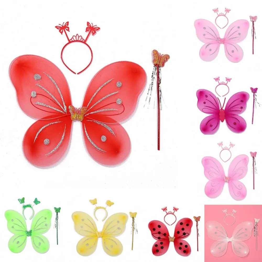 Fashion Kids Butterfly Headban - Photography Yellow recension och pris