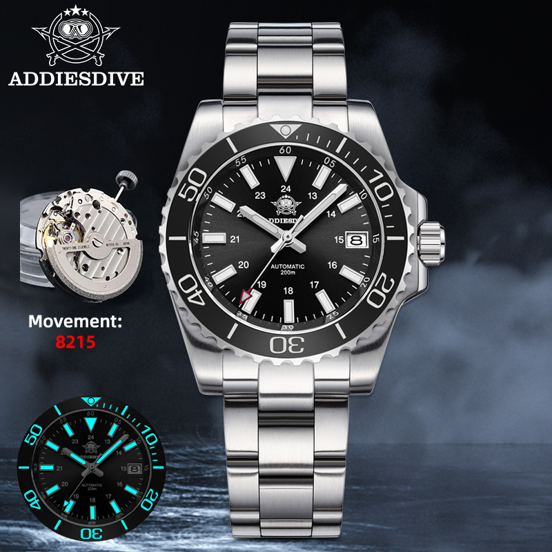 ADDIESDIVE AD2504 Diving Watch - Intervalometer Timer recension och pris