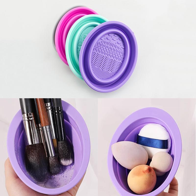 Soft Silicone Makeup Brush Cle - Beauty Dish Softbox recension och pris