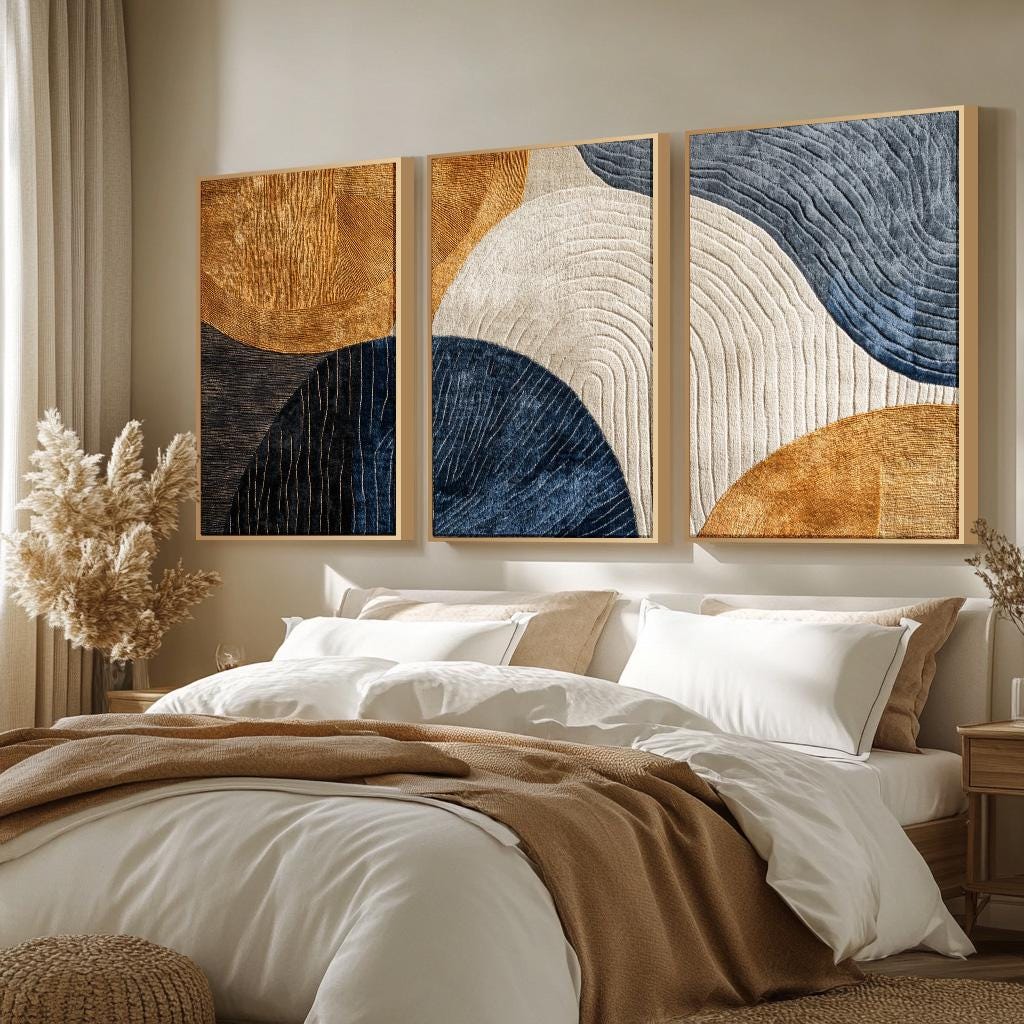 3pcs frameless canvas painting - Photography Angle recension och pris