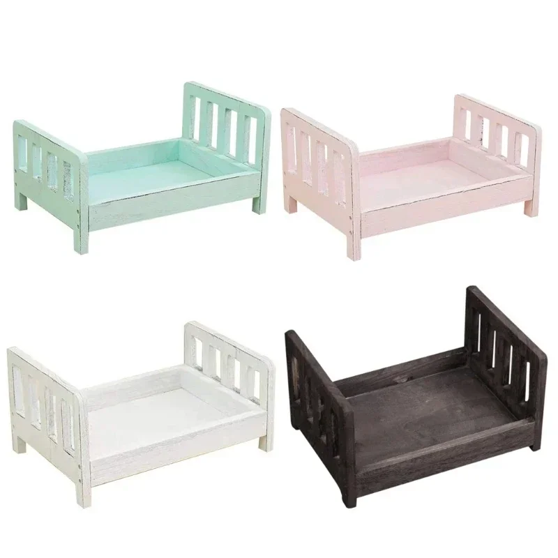 Infant Posing Sofa Retro Wood  - Photography Videos recension och pris