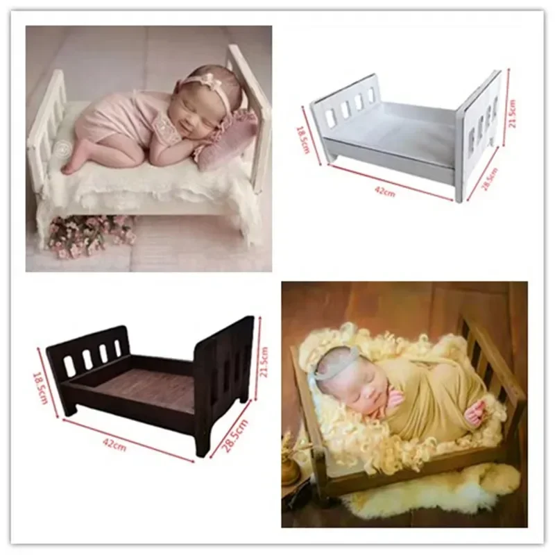 Infant Posing Sofa Retro Wood  - Photography Videos recension och pris