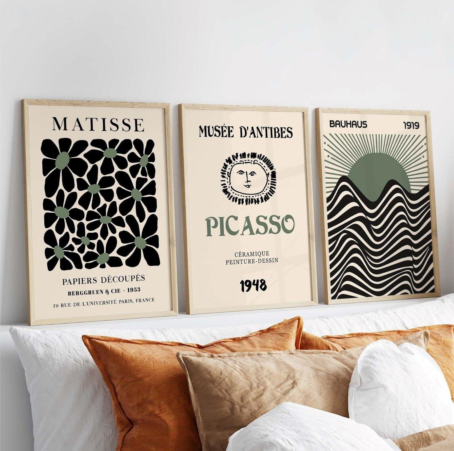 3pcs/set Retro Matisse Canvas  - Photography Course recension och pris