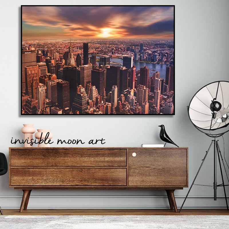 New York City Manhattan Skylin - Photography New York recension och pris