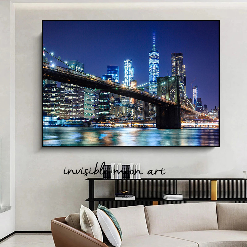 New York City Manhattan Skylin - Photography New York recension och pris