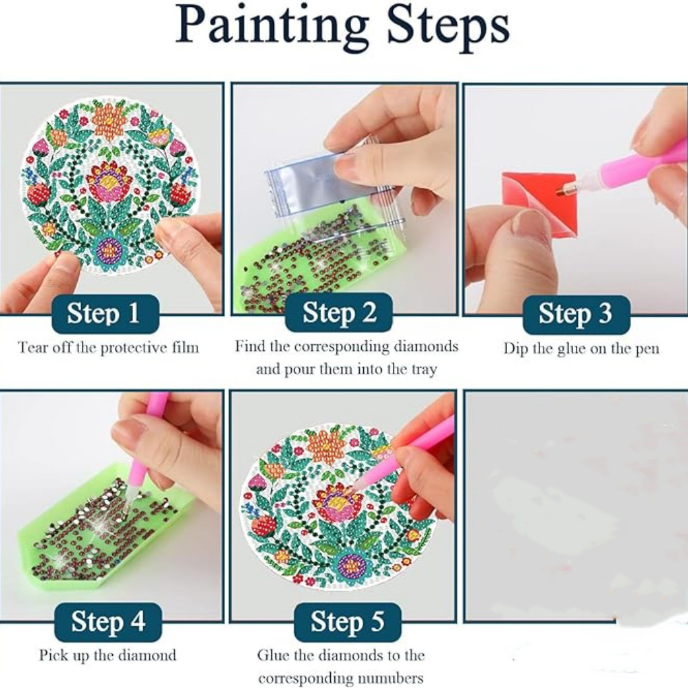 8-piece set/Diamond painting c - Photography Course recension och pris