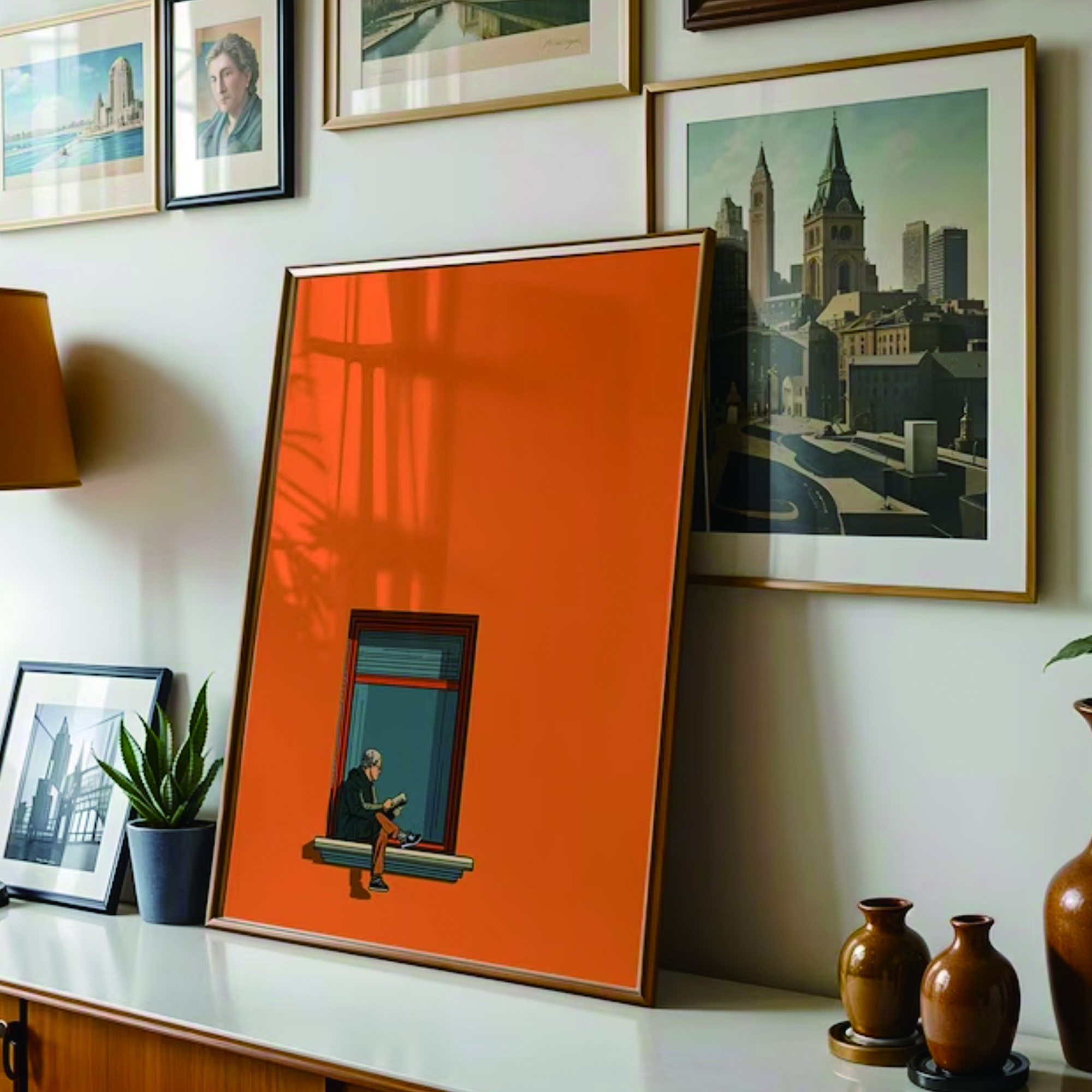 Orange Minimalist Dopamine War - Photography Hobby recension och pris