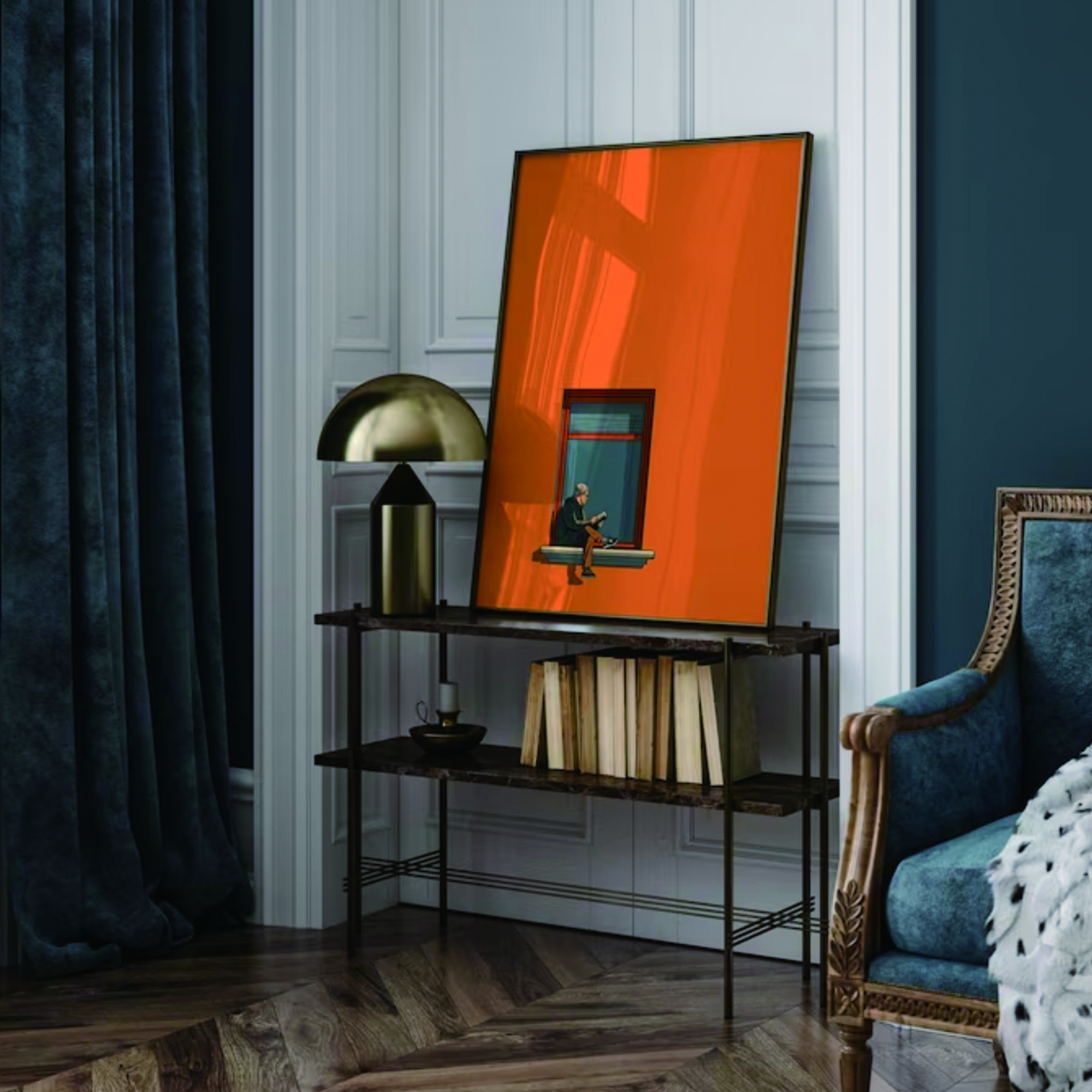 Orange Minimalist Dopamine War - Photography Hobby recension och pris