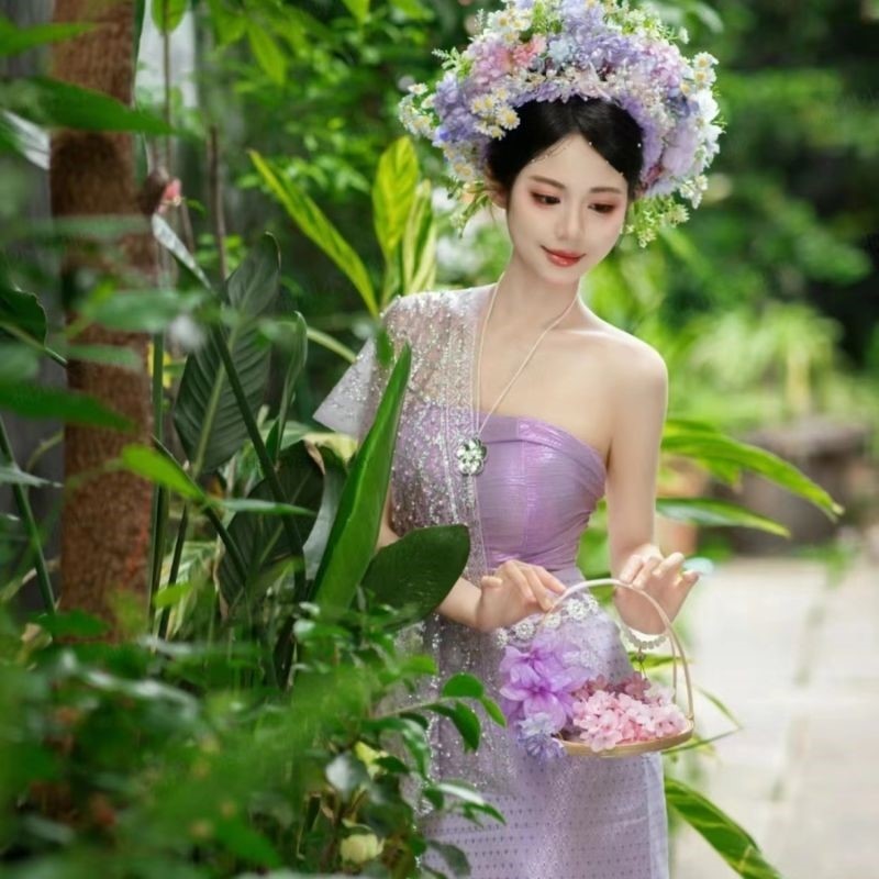 Thailand Vintage Traditional F - Photography Vintage recension och pris