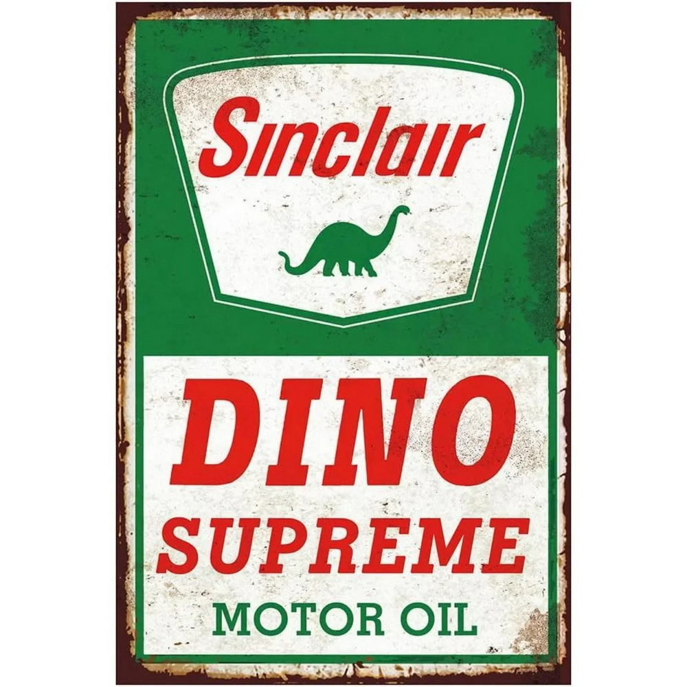 Vintage-Style Motor Oil Gas Si - Photography By recension och pris