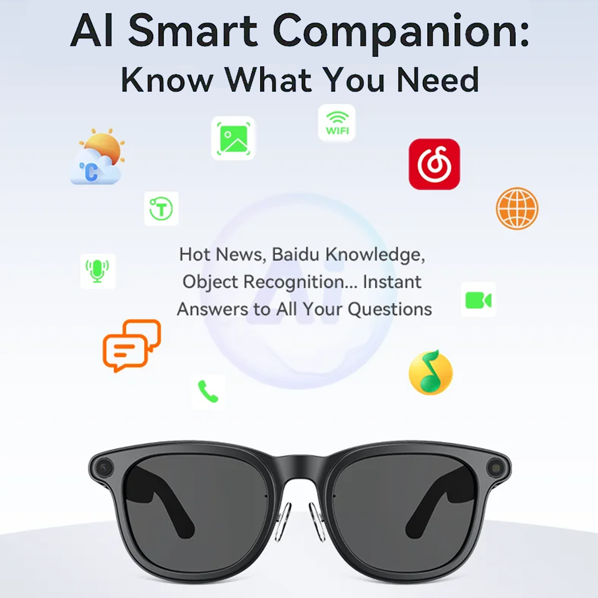 VWAR Smart Glasses with 3600mA - Photography Videos recension och pris