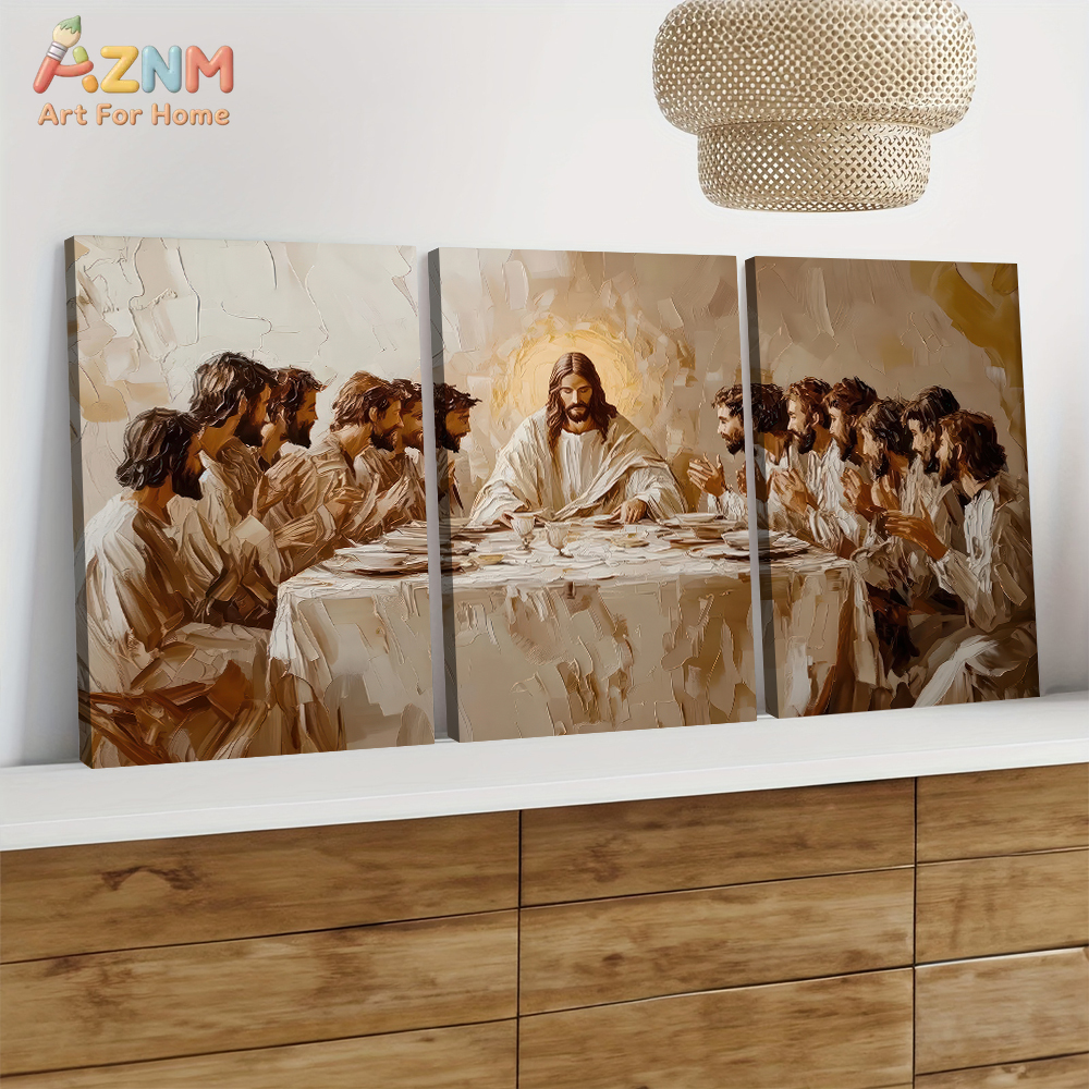 3PCS The Last Supper Abstract  - Photography Course recension och pris