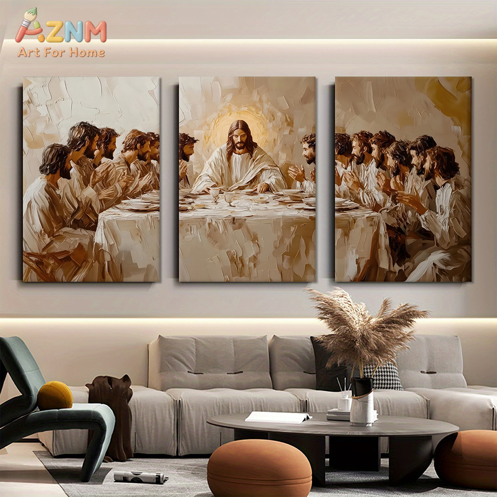 3PCS The Last Supper Abstract  - Photography Course recension och pris