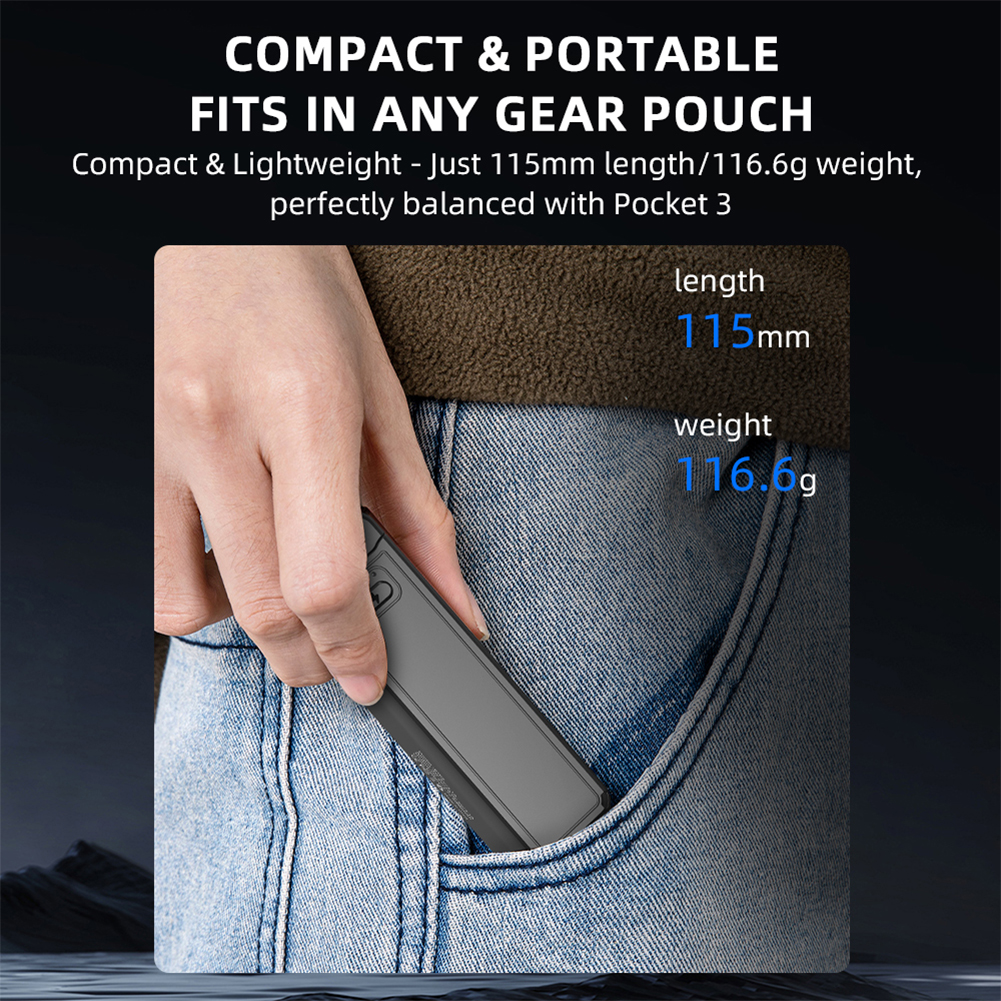 For DJI Osmo Pocket 3 Portable - Camera Battery Grip recension och pris