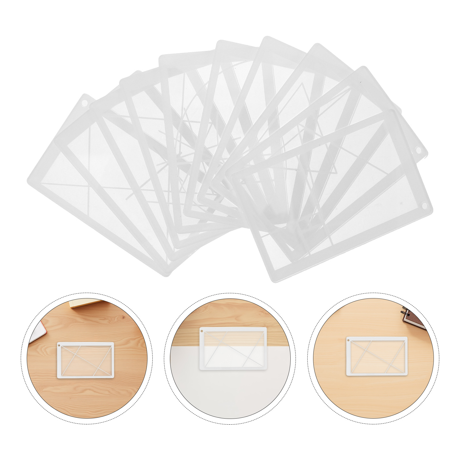 1 Set Golden Ratio Scale Ruler - Photography Golden Ratio recension och pris