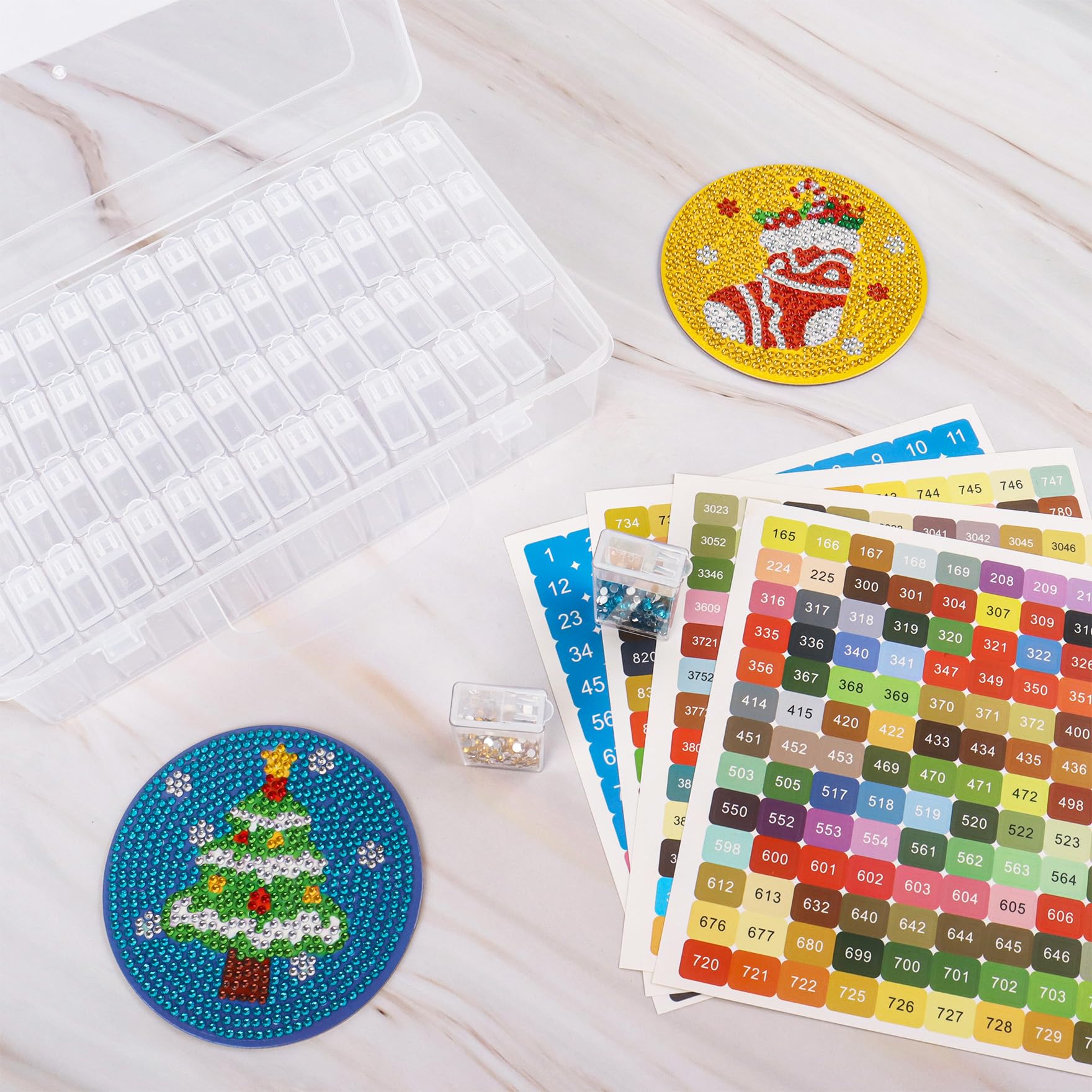 2 Pack 64 Grids Diamond Painti - Photography Types recension och pris