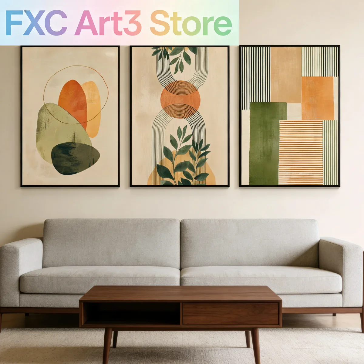 3pcs/Set frameless canvas, Boh - Photography Course recension och pris