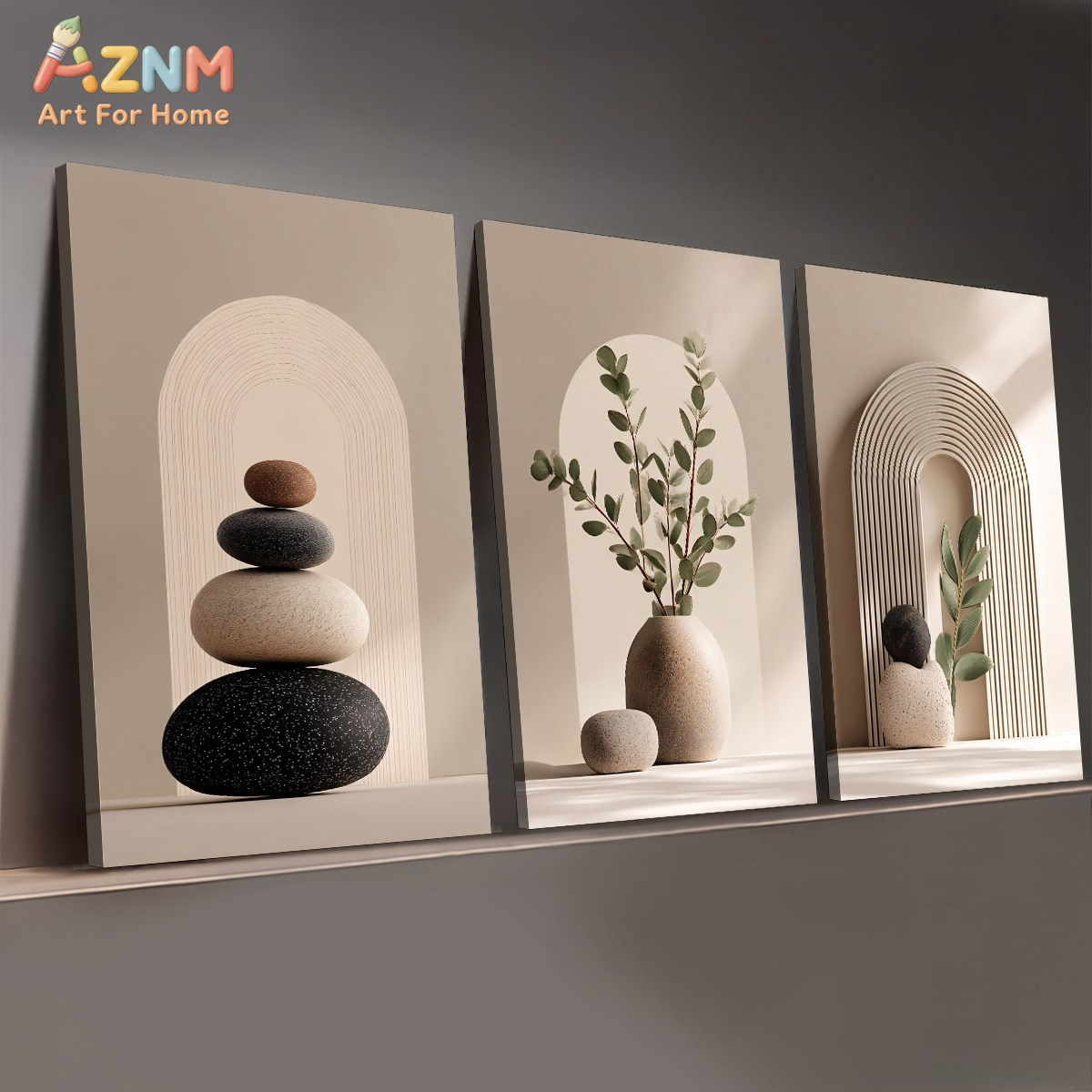AZNM Boho Arch Stacked Stone E - Photography Angle recension och pris