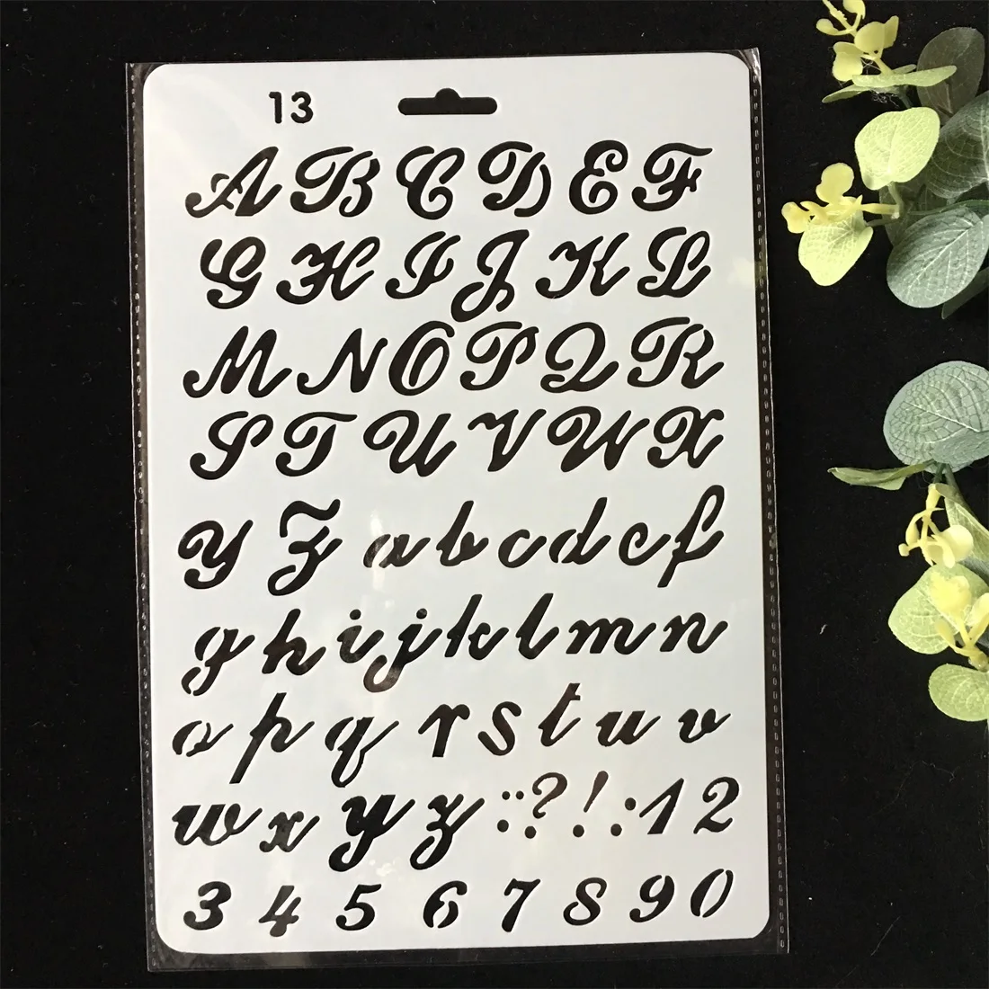 27cm New Alphabet Letters 4 DI - Photography Font recension och pris