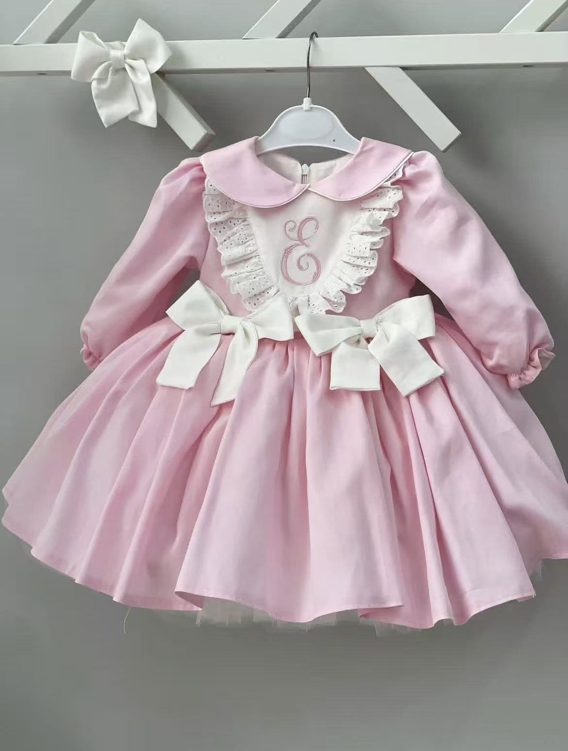 0-12Y Baby Girl Autumn Pink Le - Photography Vintage recension och pris