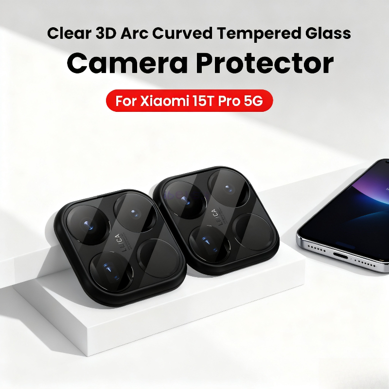 2Pcs 3D Clear Lens Case for Xi - Photography Kit Xiaomi 15T Pro recension och pris