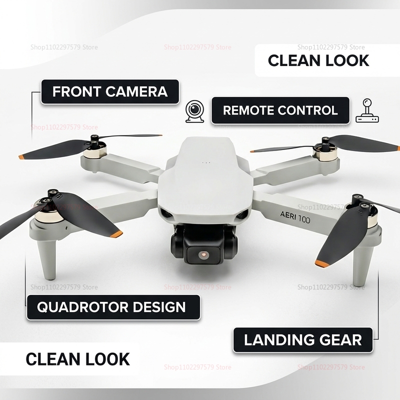 Mini Dronеs Aeri100 8K Profess - Intervalometer Timer recension och pris